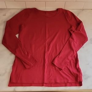 * Loft red crew neck tee